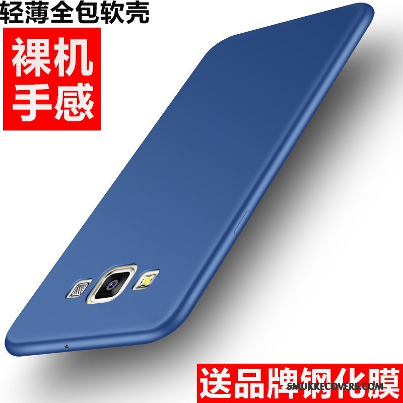 Etui Samsung Galaxy A7 2015 Silikone Rød Trend, Cover Samsung Galaxy A7 2015 Beskyttelse Telefonny