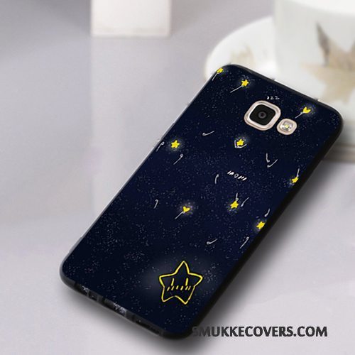 Etui Samsung Galaxy A7 2016 Cartoon Telefonanti-fald, Cover Samsung Galaxy A7 2016 Tasker Nubuck