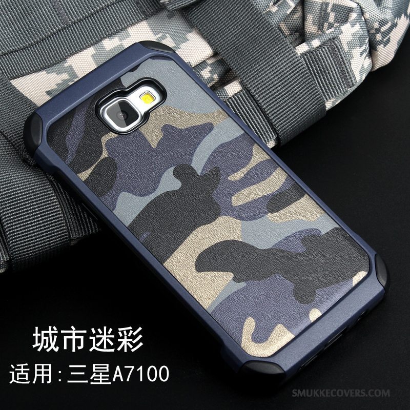 Etui Samsung Galaxy A7 2016 Silikone Telefoncamouflage, Cover Samsung Galaxy A7 2016 Beskyttelse Af Personlighed Anti-fald
