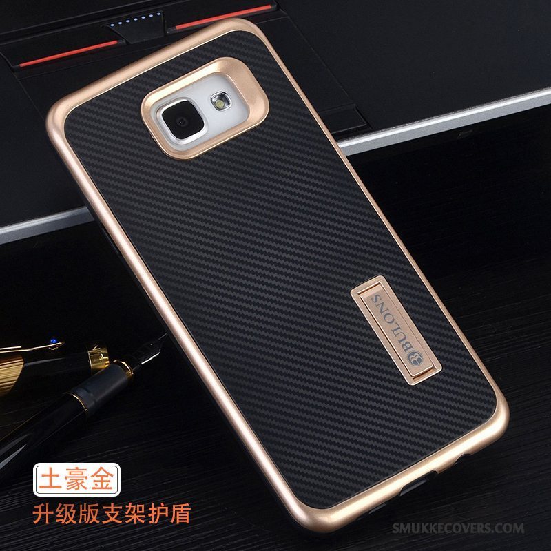 Etui Samsung Galaxy A7 2016 Tasker Af Personlighed Guld, Cover Samsung Galaxy A7 2016 Blød Telefonanti-fald