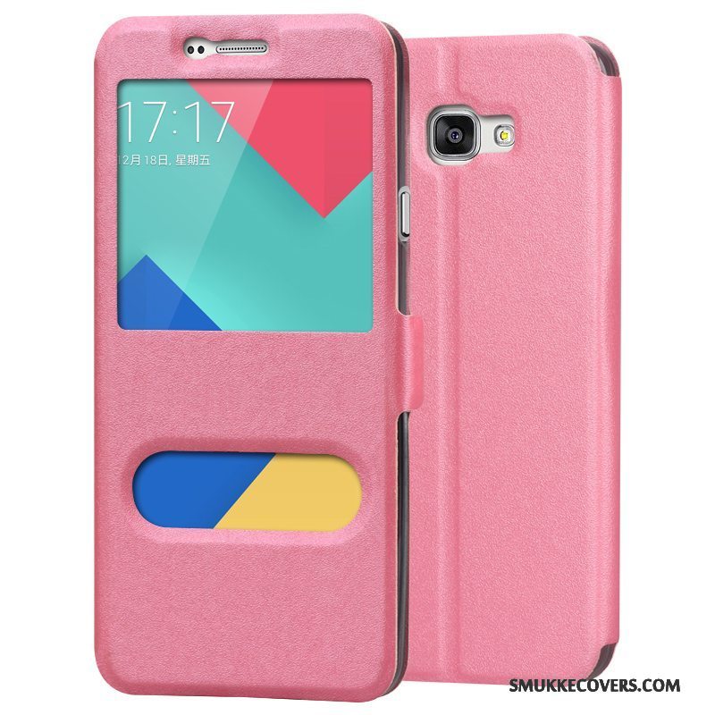 Etui Samsung Galaxy A7 2016 Tasker Rød Telefon, Cover Samsung Galaxy A7 2016 Blød