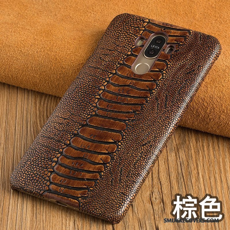 Etui Samsung Galaxy A7 2017 Læder Bagdæksel Rød, Cover Samsung Galaxy A7 2017 Beskyttelse Tilpas Telefon