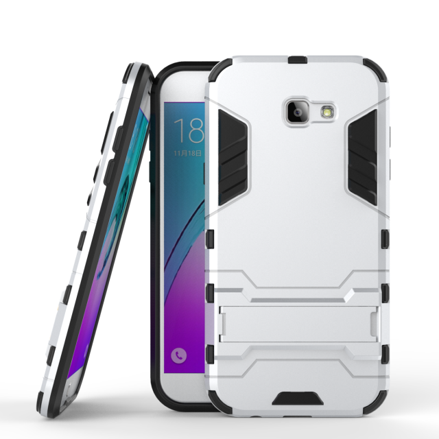 Etui Samsung Galaxy A7 2017 Support Rød Trend, Cover Samsung Galaxy A7 2017 Beskyttelse Telefonanti-fald