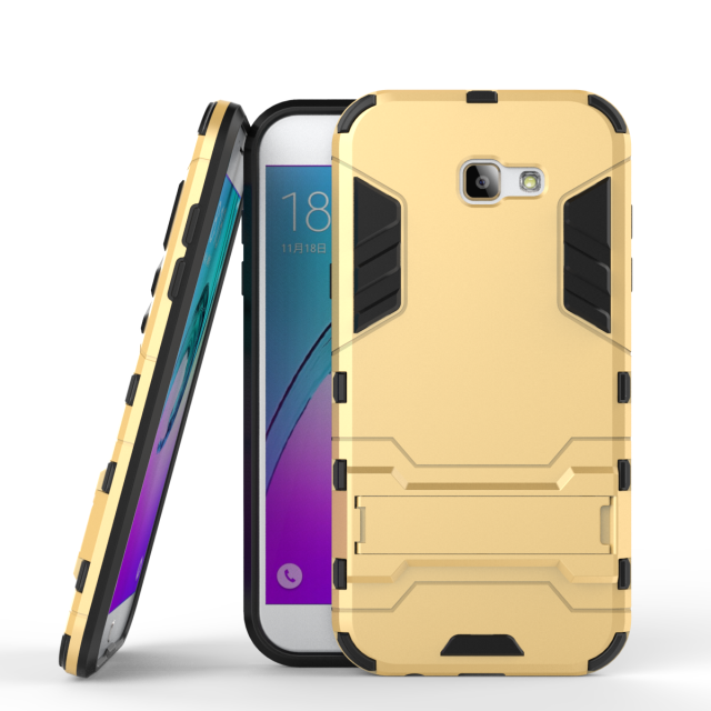 Etui Samsung Galaxy A7 2017 Support Rød Trend, Cover Samsung Galaxy A7 2017 Beskyttelse Telefonanti-fald