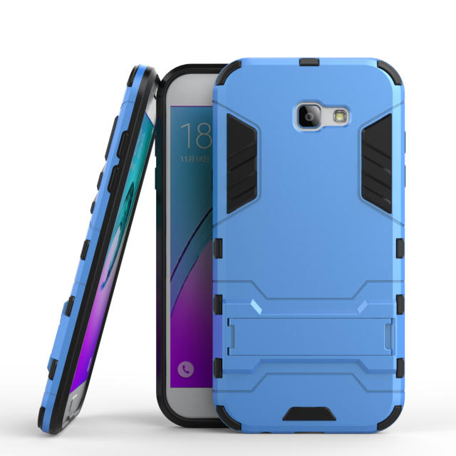 Etui Samsung Galaxy A7 2017 Support Rød Trend, Cover Samsung Galaxy A7 2017 Beskyttelse Telefonanti-fald