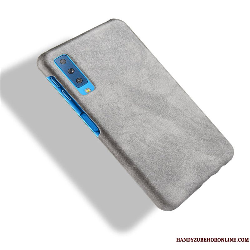 Etui Samsung Galaxy A7 2018 Beskyttelse Rød Anti-fald, Cover Samsung Galaxy A7 2018 Telefon