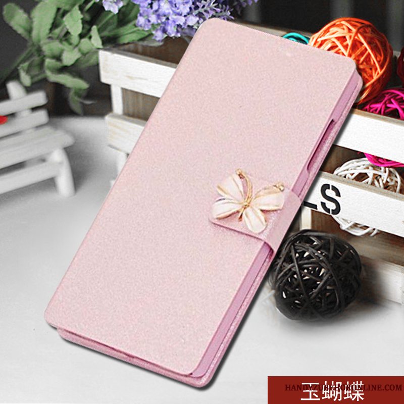 Etui Samsung Galaxy A7 2018 Folio Anti-fald Telefon, Cover Samsung Galaxy A7 2018 Læder Lilla