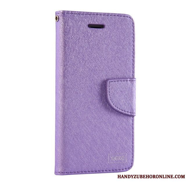 Etui Samsung Galaxy A7 2018 Folio Rosa Guld Måned, Cover Samsung Galaxy A7 2018 Læder Telefonbusiness