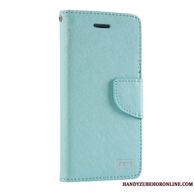 Etui Samsung Galaxy A7 2018 Folio Rosa Guld Måned, Cover Samsung Galaxy A7 2018 Læder Telefonbusiness