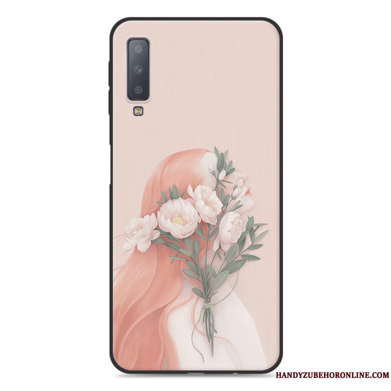 Etui Samsung Galaxy A7 2018 Lille Sektion Ny, Cover Samsung Galaxy A7 2018 Kunst Telefon