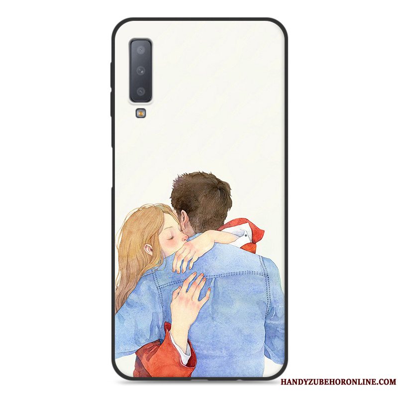 Etui Samsung Galaxy A7 2018 Lille Sektion Ny, Cover Samsung Galaxy A7 2018 Kunst Telefon