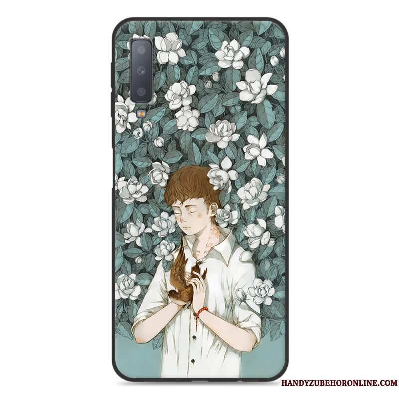 Etui Samsung Galaxy A7 2018 Lille Sektion Ny, Cover Samsung Galaxy A7 2018 Kunst Telefon