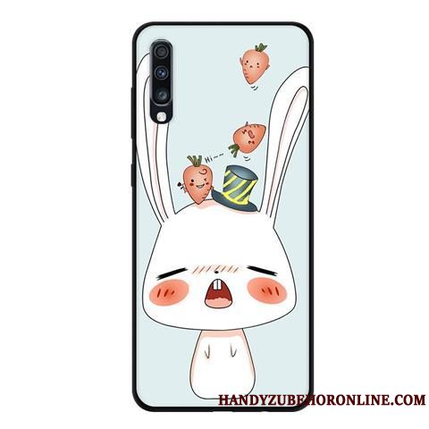 Etui Samsung Galaxy A70 Beskyttelse Telefonsort, Cover Samsung Galaxy A70 Blød Blå Af Personlighed