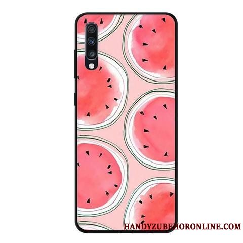 Etui Samsung Galaxy A70 Beskyttelse Telefonsort, Cover Samsung Galaxy A70 Blød Blå Af Personlighed