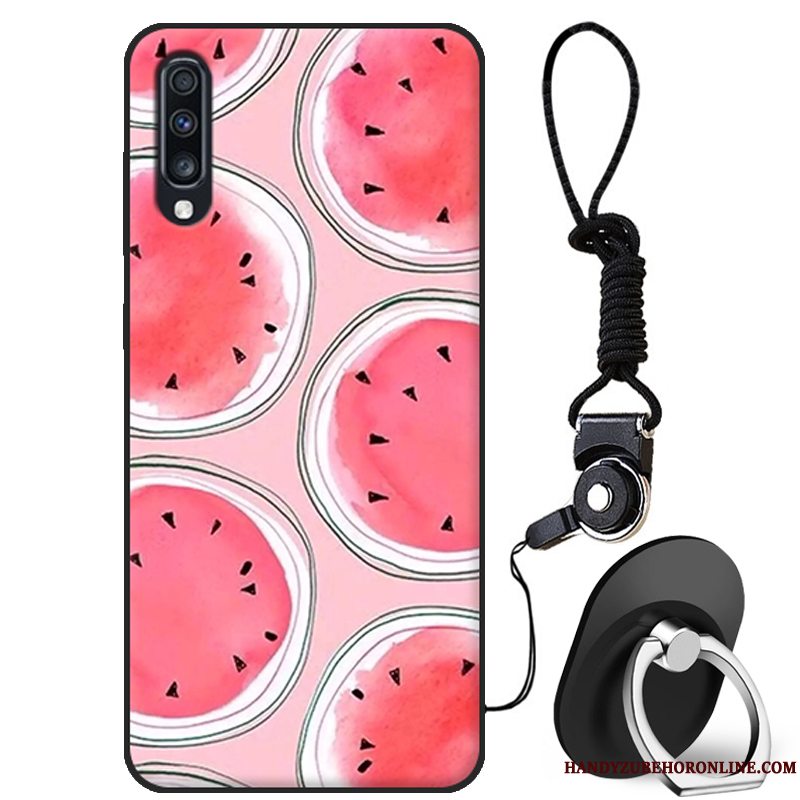 Etui Samsung Galaxy A70 Silikone Anti-fald Trendy, Cover Samsung Galaxy A70 Beskyttelse Af Personlighed Telefon