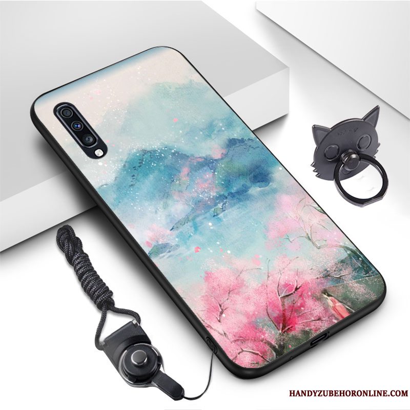 Etui Samsung Galaxy A70 Tasker Original Vind, Cover Samsung Galaxy A70 Vintage Europa Telefon