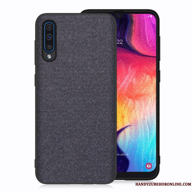 Etui Samsung Galaxy A70 Telefonklud, Cover Samsung Galaxy A70 Blå