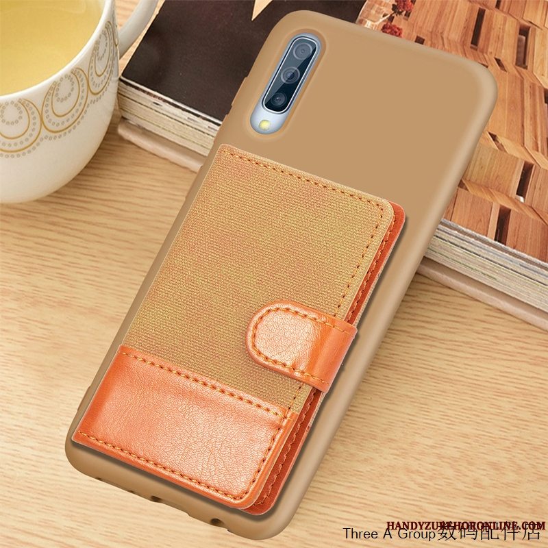 Etui Samsung Galaxy A70s Beskyttelse Lyseblå Kort, Cover Samsung Galaxy A70s Kreativ Telefon