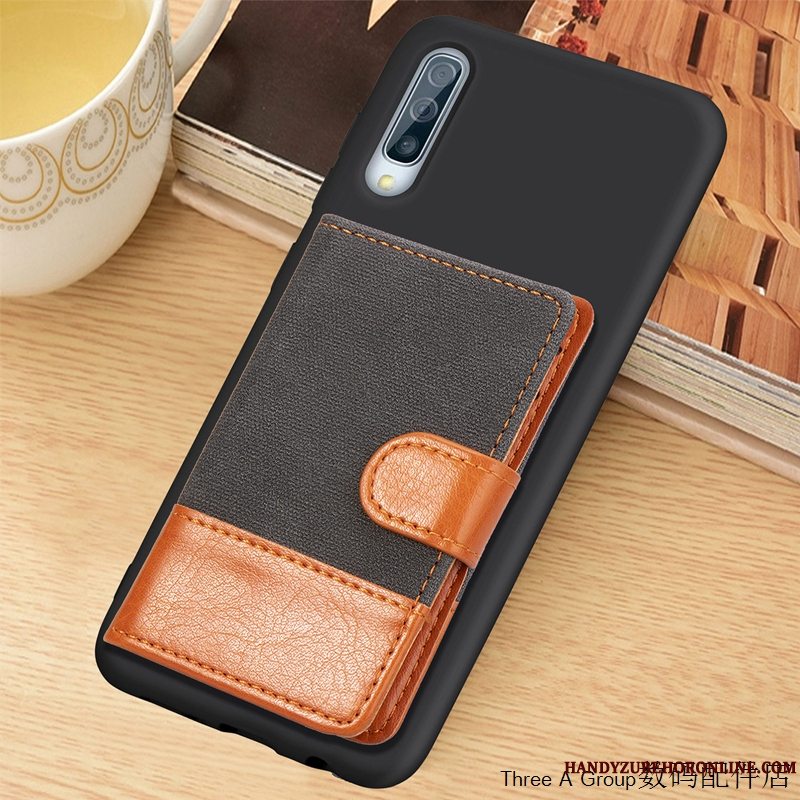 Etui Samsung Galaxy A70s Beskyttelse Lyseblå Kort, Cover Samsung Galaxy A70s Kreativ Telefon