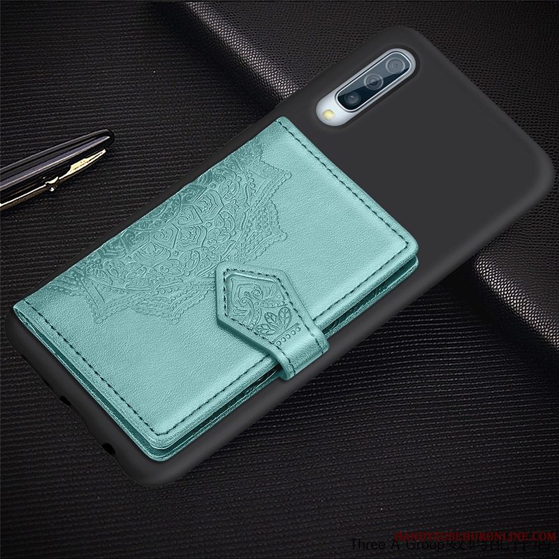 Etui Samsung Galaxy A70s Blød Grøn Anti-fald, Cover Samsung Galaxy A70s Kreativ Telefon