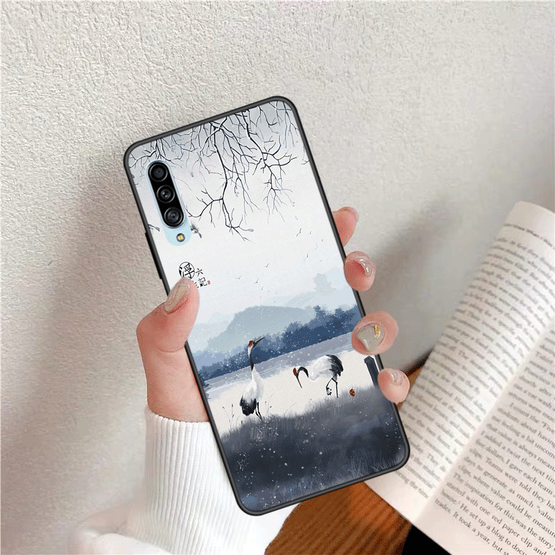 Etui Samsung Galaxy A70s Tasker Kunst Frisk, Cover Samsung Galaxy A70s Kreativ Telefonanti-fald