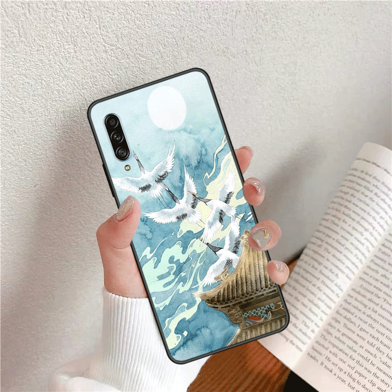 Etui Samsung Galaxy A70s Tasker Kunst Frisk, Cover Samsung Galaxy A70s Kreativ Telefonanti-fald