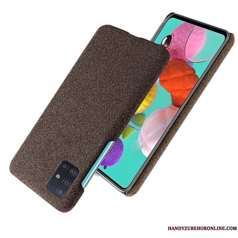 Etui Samsung Galaxy A71 Beskyttelse Blå Af Personlighed, Cover Samsung Galaxy A71 Anti-fald Tilpas