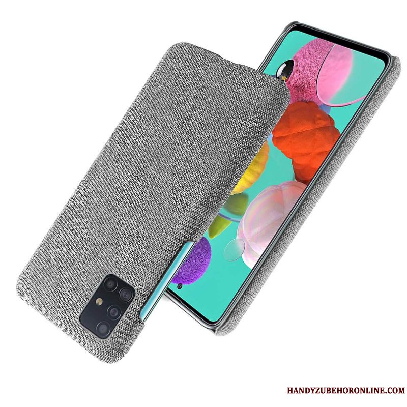 Etui Samsung Galaxy A71 Beskyttelse Blå Af Personlighed, Cover Samsung Galaxy A71 Anti-fald Tilpas