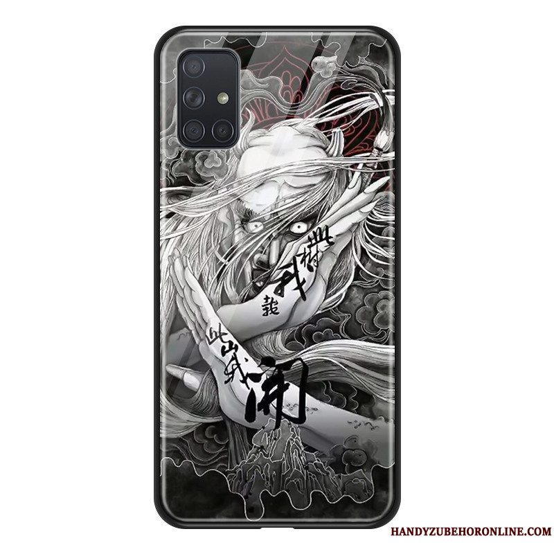 Etui Samsung Galaxy A71 Beskyttelse Glas Telefon, Cover Samsung Galaxy A71 Stor Buddha