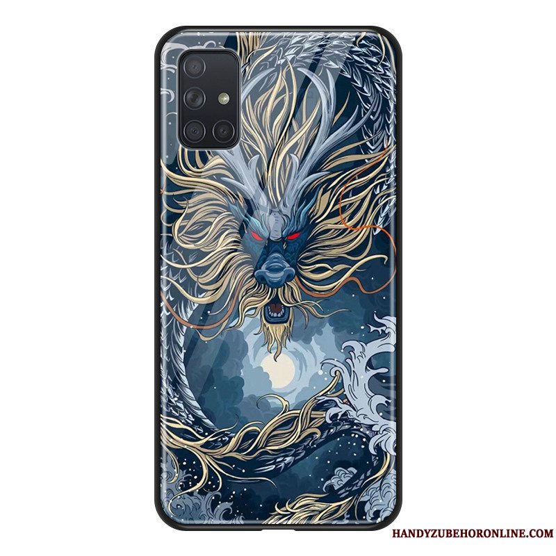 Etui Samsung Galaxy A71 Beskyttelse Glas Telefon, Cover Samsung Galaxy A71 Stor Buddha