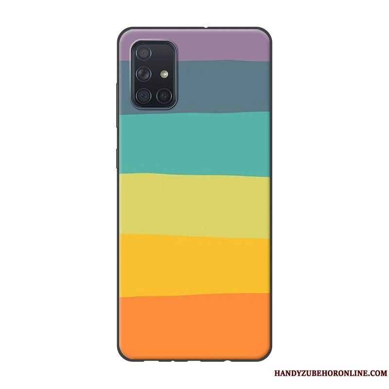 Etui Samsung Galaxy A71 Blød Scenery Telefon, Cover Samsung Galaxy A71 Beskyttelse