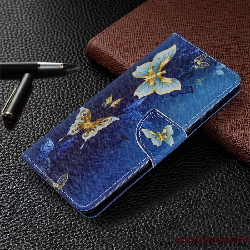 Etui Samsung Galaxy A71 Folio Anti-fald Smuk, Cover Samsung Galaxy A71 Farve Telefon