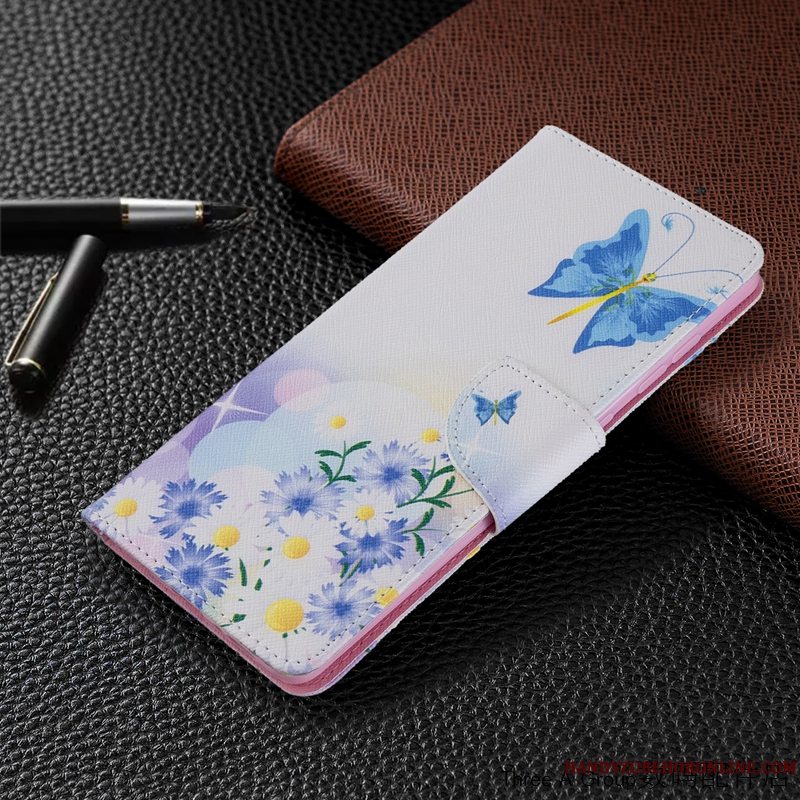Etui Samsung Galaxy A71 Folio Anti-fald Smuk, Cover Samsung Galaxy A71 Farve Telefon