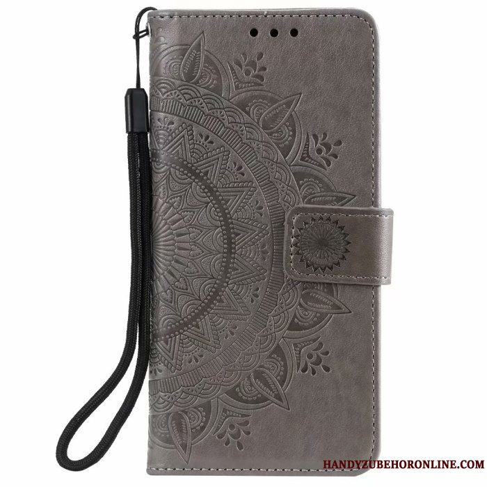 Etui Samsung Galaxy A71 Læder Blå Totem, Cover Samsung Galaxy A71 Folio Telefon