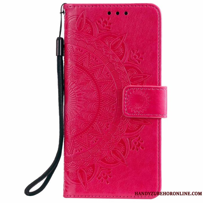 Etui Samsung Galaxy A71 Læder Blå Totem, Cover Samsung Galaxy A71 Folio Telefon