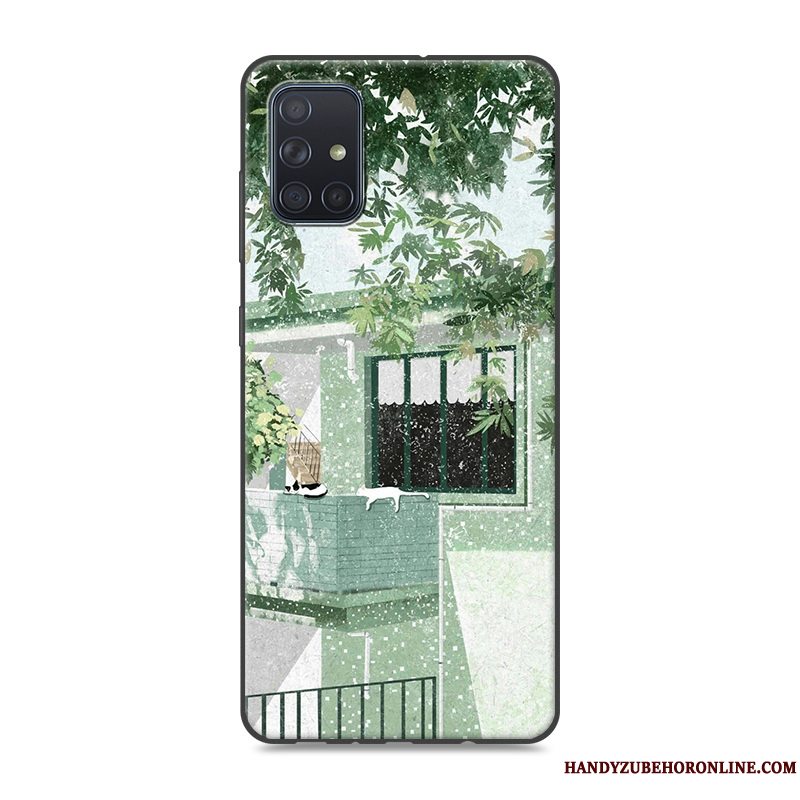 Etui Samsung Galaxy A71 Ny Telefon, Cover Samsung Galaxy A71 Gul Af Personlighed