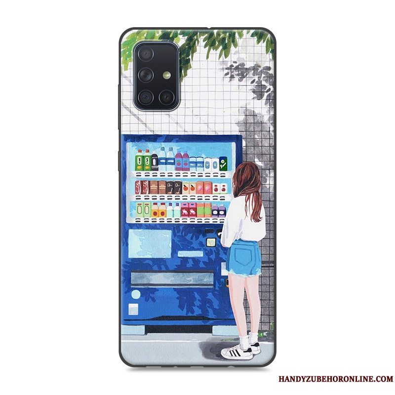 Etui Samsung Galaxy A71 Ny Telefon, Cover Samsung Galaxy A71 Gul Af Personlighed