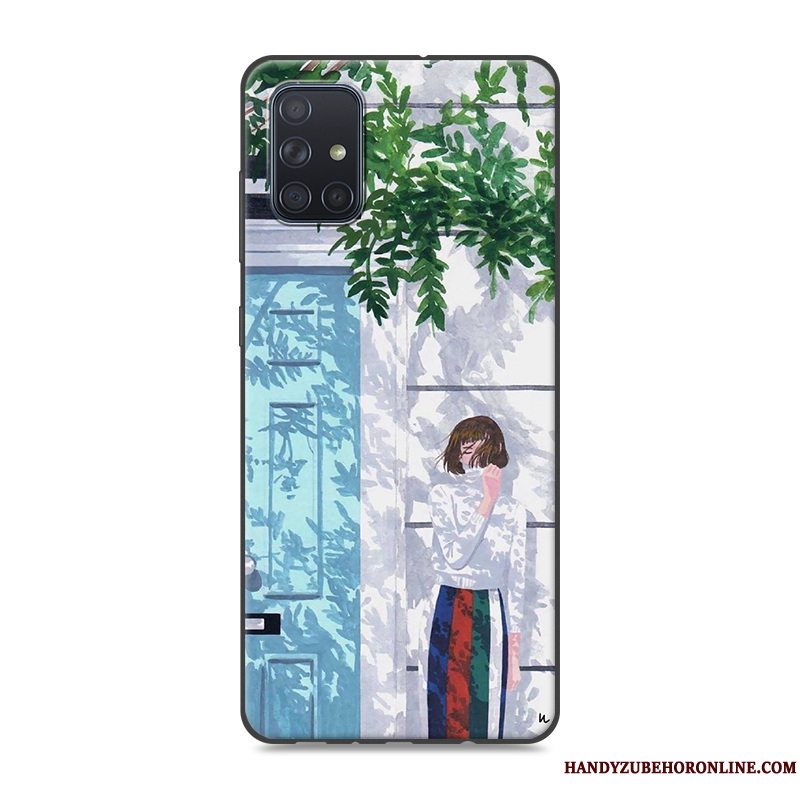 Etui Samsung Galaxy A71 Ny Telefon, Cover Samsung Galaxy A71 Gul Af Personlighed