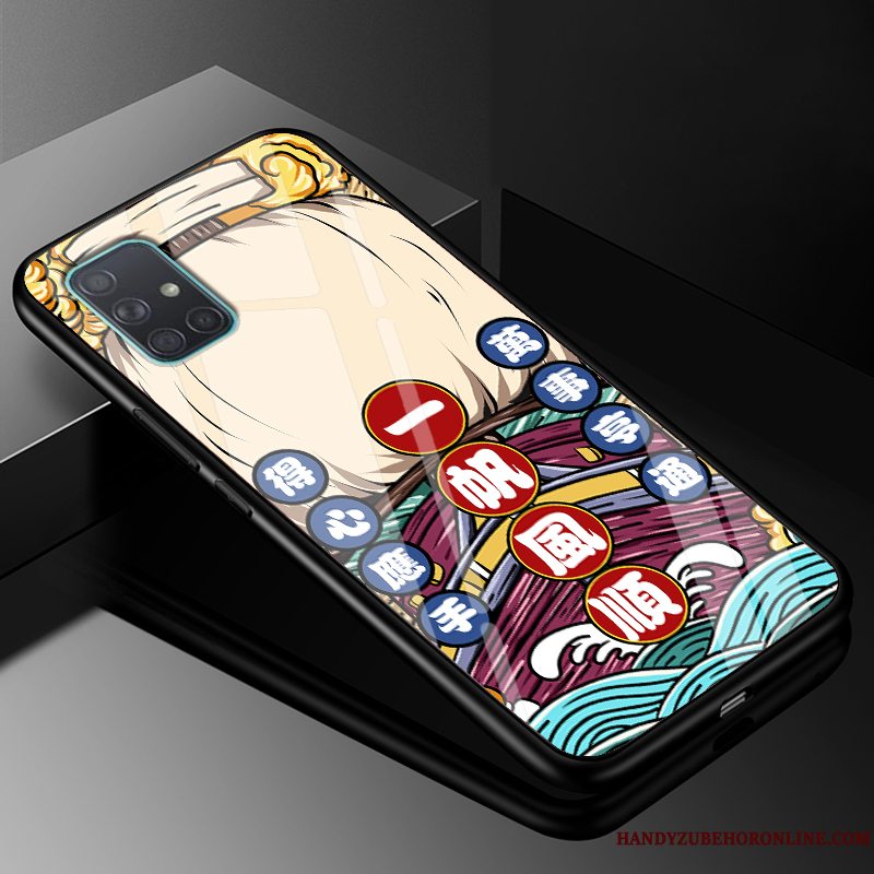 Etui Samsung Galaxy A71 Tasker Hård Kinesisk Stil, Cover Samsung Galaxy A71 Farve Af Personlighed Anti-fald