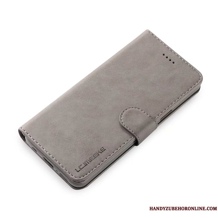 Etui Samsung Galaxy A8 2018 Folio Telefonkort, Cover Samsung Galaxy A8 2018 Læder Lyse Anti-fald