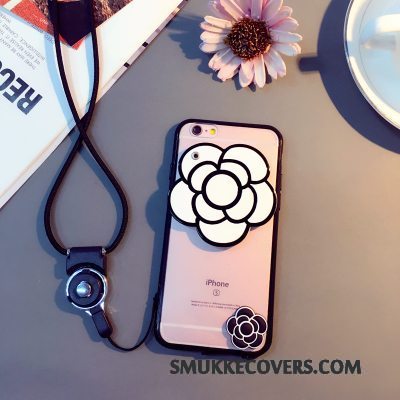 Etui Samsung Galaxy A8 Blød Telefontrend, Cover Samsung Galaxy A8 Hængende Ornamenter Sølv