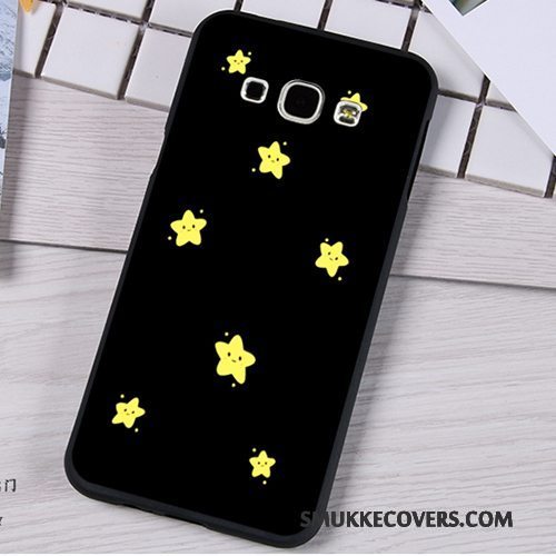 Etui Samsung Galaxy A8 Blød Telefontrend, Cover Samsung Galaxy A8 Silikone Lilla Anti-fald