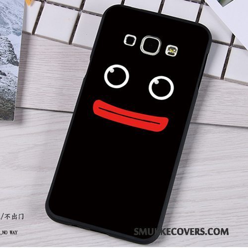 Etui Samsung Galaxy A8 Blød Telefontrend, Cover Samsung Galaxy A8 Silikone Lilla Anti-fald