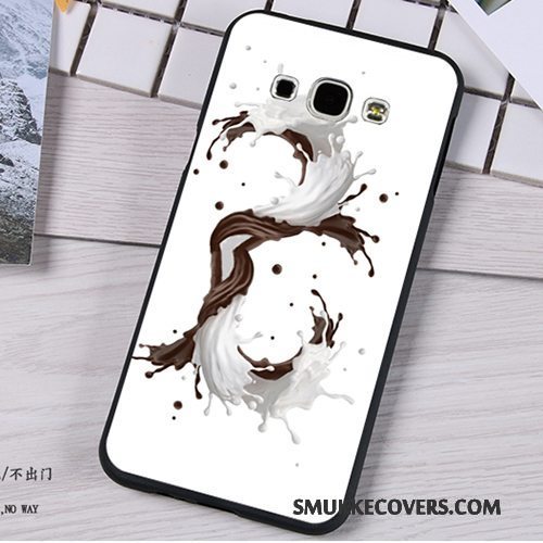 Etui Samsung Galaxy A8 Blød Telefontrend, Cover Samsung Galaxy A8 Silikone Lilla Anti-fald