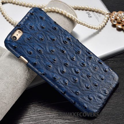 Etui Samsung Galaxy A8+ Luksus Rød Telefon, Cover Samsung Galaxy A8+ Læder Hård Af Personlighed