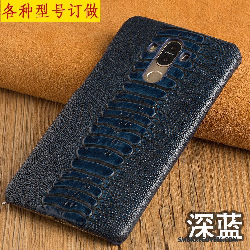 Etui Samsung Galaxy A8 Læder Brun Telefon, Cover Samsung Galaxy A8 Luksus Bagdæksel Ny