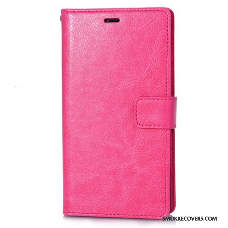 Etui Samsung Galaxy A8 Læder Telefon, Cover Samsung Galaxy A8 Folio