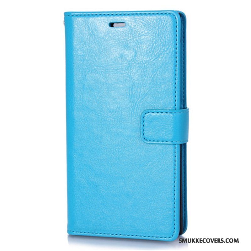 Etui Samsung Galaxy A8 Læder Telefon, Cover Samsung Galaxy A8 Folio