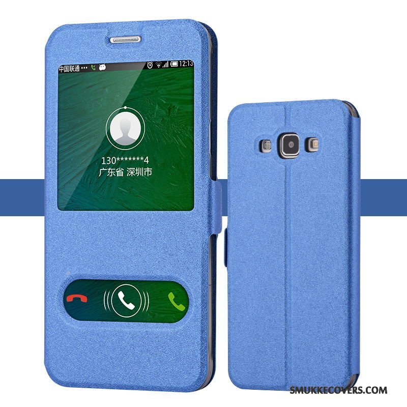 Etui Samsung Galaxy A8 Læder Trend Telefon, Cover Samsung Galaxy A8 Folio Hvid