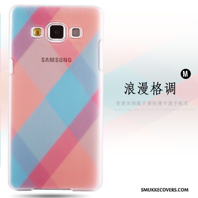 Etui Samsung Galaxy A8 Malet Hård Telefon, Cover Samsung Galaxy A8 Beskyttelse Grøn